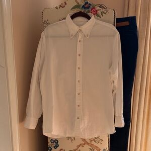 Spier & Mackay white button-down shirt 16.5 x 34
